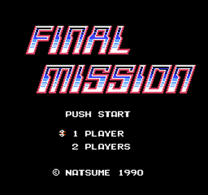 最终任务(日版)_Final Mission (J) - [Famicom Start screen].png