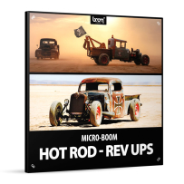Boom Library - Hot Rod：Rev Ups 老爷车：引擎加速音效 (WAV)