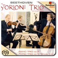 Beethoven Piano Trios No.2,5,Ghost Trio - Storioni Trio／24bit／88.2khz／hdtracks