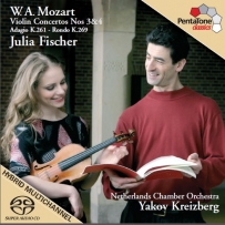 Julia Fischer, Yakov Kreizberg, Netherlands Chamber Orchestra - Mozart Violin Concertos 2005