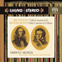 海飞兹 Jascha Heifetz - 贝多芬、孟德尔颂：小提琴协奏曲 (24-176.4).hires