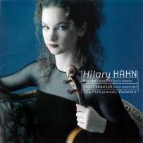 Hilary Hahn《孟德尔颂 萧士塔高维契 小提琴协奏曲》2002年葛莱美古典音乐奖