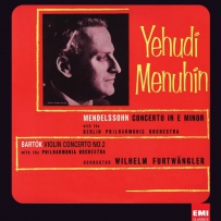Mendelssohn; Bartok VC #2; Menuhin; Furtwangler; BPO.HIRES