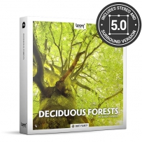 Boom Library - Deciduous Forests 自然界落叶林野生动物和天气环境音效 (WAV)