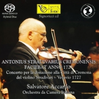Salvatore Accardo - Vesuvio 1727 - Orchestra da Camera Italiana - Guilio Cesare Ricci (2005) (Fone.2007)