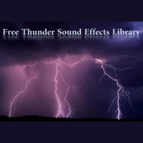 Free Thunder Sound Effects Library (WAV, MP3, aif)