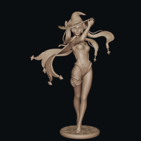 原神 Genshin Impact 3D-Print Models - AstraBorealis - Mona